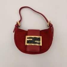 Fendi — Fendi Micro Baguette With & Glitter Enamel Hardware — Handbag — resale