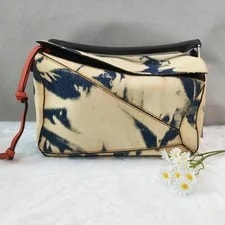 Loewe — Loewe Puzzle / Bleached Medium Acid Wash Auth — Handbag — resale