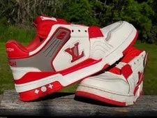 Louis Vuitton — Slightly Size 9.5 No Box Louis Vuitton Mid — Sneaker — resale