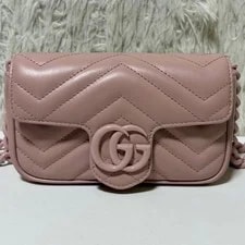 Gucci — Gucci GG Marmont Light Quilted Chain Italy 699757 — Handbag — resale