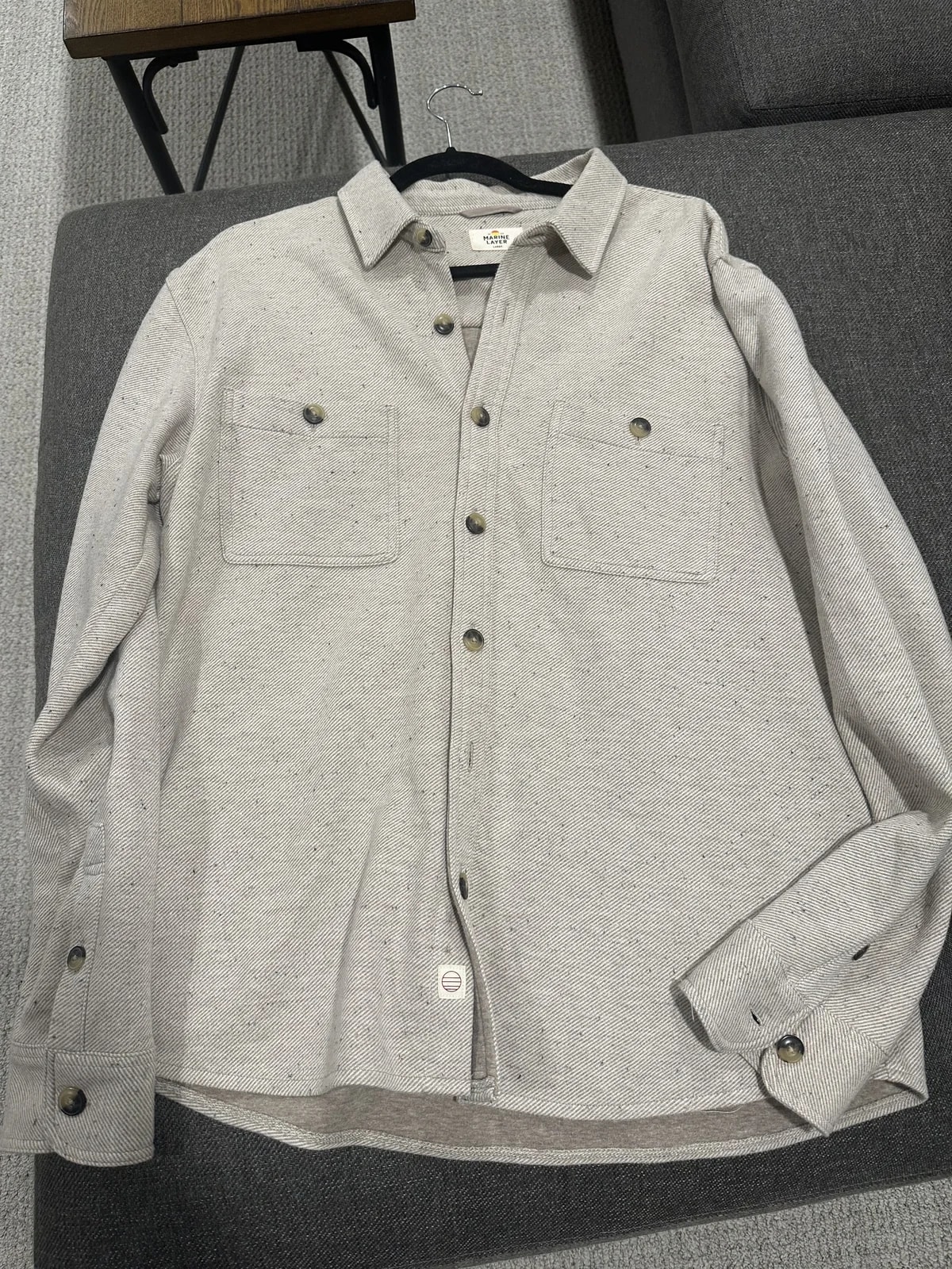 Pacifica Stretch Twill Overshirt — streetwear — resale