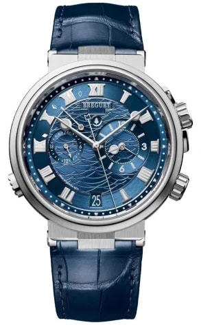 Worldofluxuryus — Breguet Marine Alarme Musicale 18K White Gold — Watch — resale