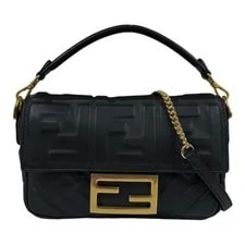 Fendi — Fendi Cross Body 8BS017 2way Chain Baguette Mini — Handbag — resale