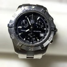 Tag Heuer — Tag Heuer Cn1110 Black Dial Chronograph — Watch — resale