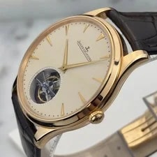 Jaeger-LeCoultre — 2014 Jaeger-LeCoultre Master Ultra Thin Tourbillon Rose Gold Q1322410 Box Papers — Watch — resale
