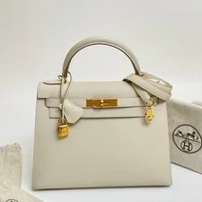 Hermès — Hermès Kelly 28 (10) TC GHW A Stamp — Handbag — resale