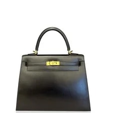 Hermes Kelly 25 89 Noir Box (kk042126a0)