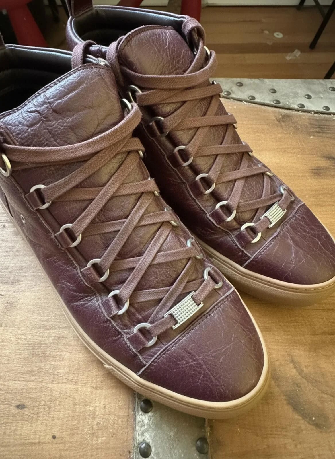 Balenciaga — Balenciaga Arena High Top – Size 42 – Made in Italy — Sneaker — resale