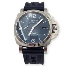 Panerai — Panerai Luminor Marina 44mm Blue Dial PAM01313 Steel Box Papers 2022 — Watch — resale
