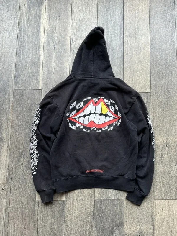 Chrome Hearts — Hearts Matty Boy Chomper Hoodie - Small — Handbag — resale