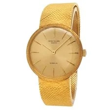 Patek Philippe — Patek Philippe Calatrava 18k Yellow Gold Manual Champagne 3426/3 — Watch — resale