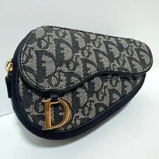 Dior — Christian Dior Trotter Saddle D Charm — Handbag — resale