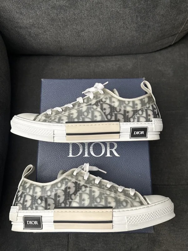 Dior — B23 Low Top Size 45 OG Box Lightly Worn — Sneaker — resale