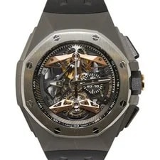 Audemars Piguet — Audemars Piguet Royal Oak Concept Tourbillon Chrono Skeleton 26612TI Full Set — Watch — resale