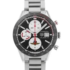 TAG Heuer — TAG Heuer Carrera CV201AS.FC6429 ( CV201AS) 41mm Black / White #WW2765 — Watch — resale