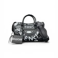 Balenciaga — Balenciaga 431621 Classic City S Graffiti Second Hand AB-rank — Handbag — resale