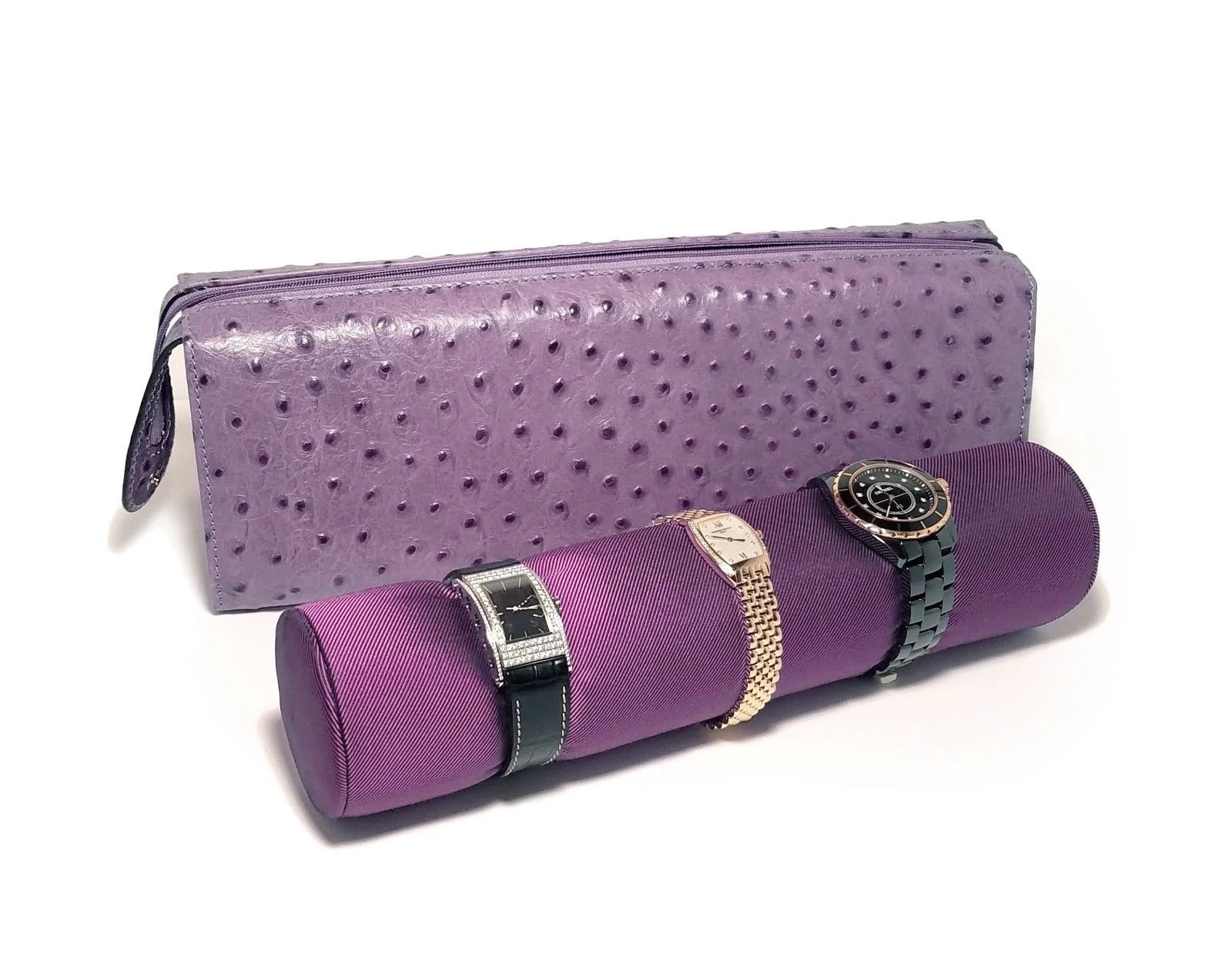 Worldofluxuryus — Scatola Del Tempo Rotolo Travel Case — Accessory — resale