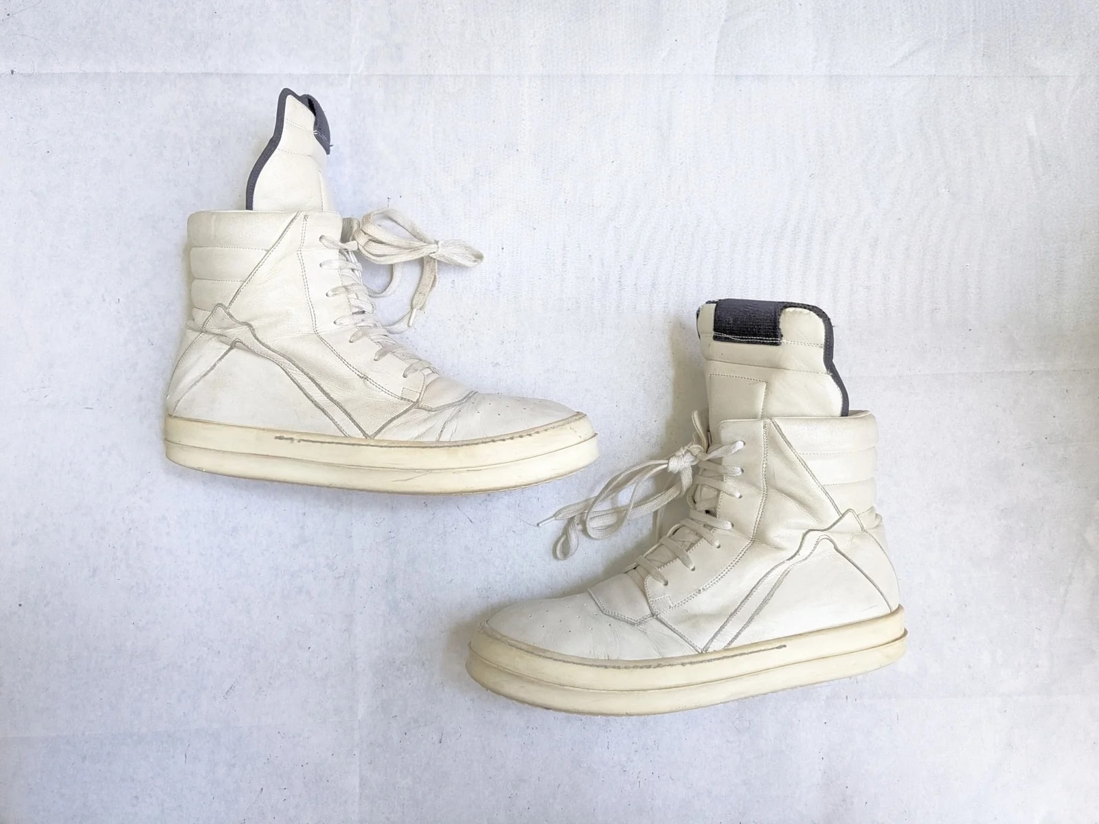 Rick Owens — Rick Owens Geobaskets 9 42 High Tops — Sneaker — resale