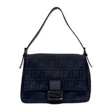 Fendi — Fendi Mamma Baguette Bejewelled Logo — Handbag — resale