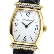 Audemars Piguet — Audemars Piguet Carnegie K18YG Diamond Bezel Quartz Watch_836136 — Watch — resale