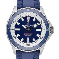 Breitling — Breitling Superocean 44 A17375E71C1S1 With 42mm Steel Case and Blue Dial. Exc... — Watch — resale