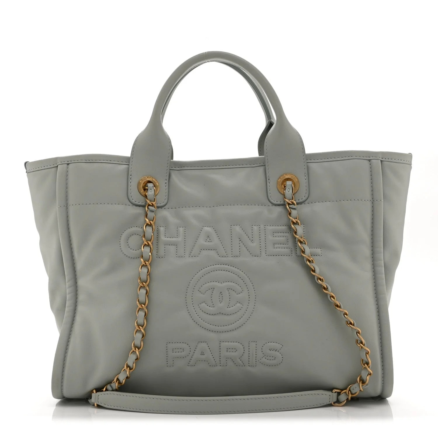 Chanel — Straw Medium Deauville — Handbag — resale