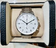 IWC — IWC Portugieser Chronograph -NEW 2024- in Box + Papers | - IW371617 — Watch — resale