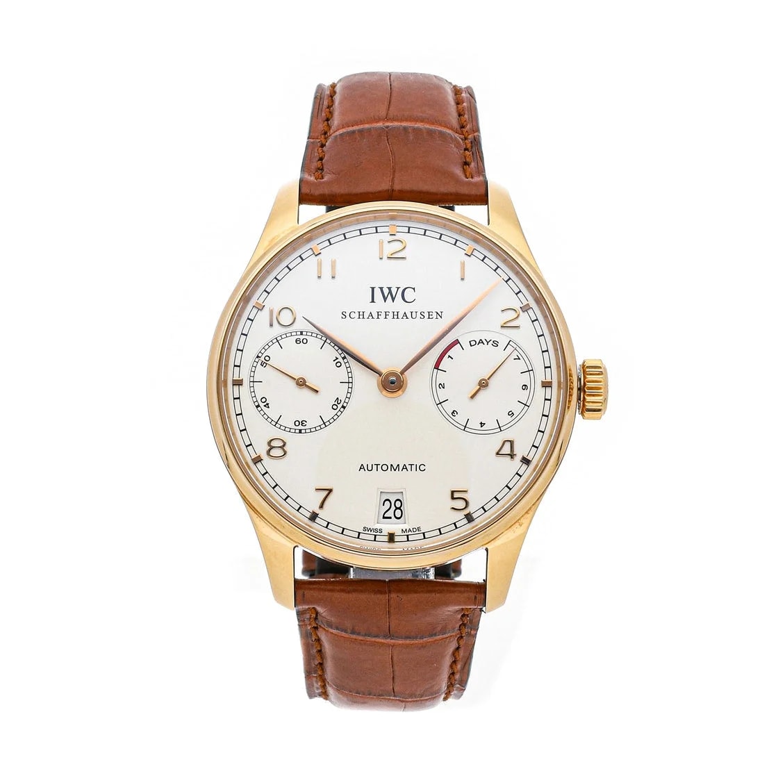 Worldofluxuryus — IWC Portugiese Automatic 18K Rose Gold ’s — Watch — resale