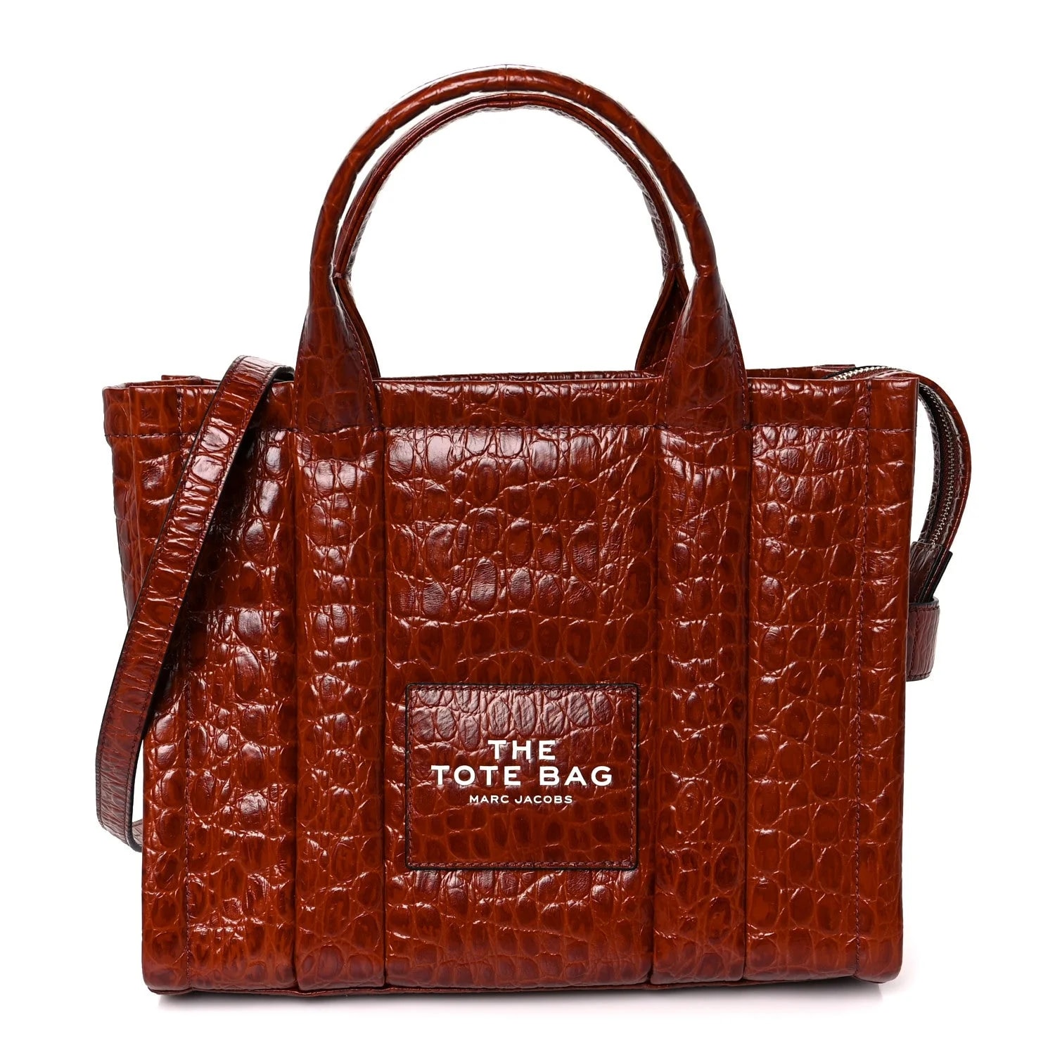 Marc Jacobs — Embossed Small the Tote Bag Spice — Handbag — resale