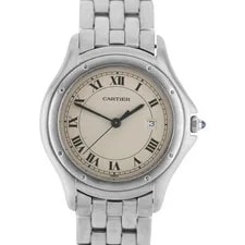 Cartier — Cartier Panthere Cougar 2124 Steel Quartz 32mm — Watch — resale