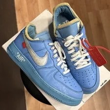 Off-White — Air Force 1 Low Off-white MCA Univeristy Size 8 Preowned (OG BOX) — Sneaker — resale