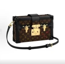 Louis Vuitton — Louis Vuitton Petite Malle S Lock Clasp Crossbody — Handbag — resale