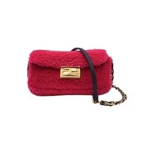 Fendi — Fendi Mini Be Baguette Sheep Tassel — Handbag — resale