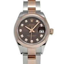 Rolex — Rolex Datejust 279161G 28mm Stainless Steel Brown #WW5487 — Watch — resale