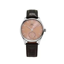 IWC — IWC Portugieser Automatic 40 IW358313 Stainless Steel Salmon Dial (2023) — Watch — resale