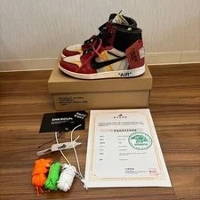 Off-White — 10.5US Appraised Vhtf Off-White X Jordan1 Seaker LTD Collection Orig — Sneaker — resale