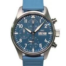IWC — IWC Pilot IW388117 41mm Stainless Steel Blue #UW909 — Watch — resale