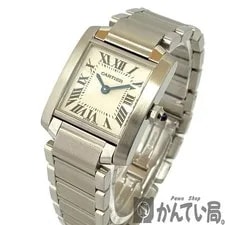 Cartier — Cartier Tank Française SM W51008Q3 White Dial Stainless Steel Quartz Polished B — Watch — resale
