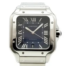 Cartier — Cartier Santos de LM WSSA0030 37.0mm Blue Dial Automatic #OTW706 — Watch — resale