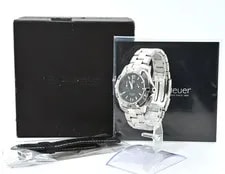 Tag Heuer — 【Near w/Box,Belt】 TAG Heuer Aquaracer WAP111Z.BA0831 Alarm Big Date — Watch — resale