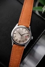 Tudor — Tudor Oysterdate Automatic Ref. 7966 Year 1959 Silver Dial Roulette Date — Watch — resale