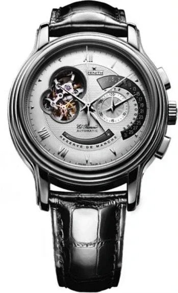 Worldofluxuryus — Zenith Grande Complication Chronomaster XXT Open Retrograde Platinum — Watch — resale