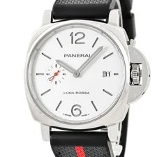 Panerai — Panerai Luminor Due Luna Rossa PAM01381 Automatic 42mm White #HD286 — Watch — resale