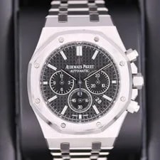 Audemars Piguet — Audemars Piguet Royal Oak Black Dial - 26320ST.OO.1220ST.01 — Watch — resale