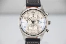 IWC — IWC Pilot's Spitfire Chronograph IW371702 White/Silver Dial T00255 — Watch — resale