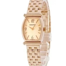 Audemars Piguet — Audemars Piguet Carnegie 79300 / 1032OR 18K Pink Gold 19mm Beige Dial #HDW960 — Watch — resale