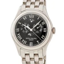 Patek Philippe — Patek Philippe 5036/1G-013 K18WG 37mm Black #HD034 — Watch — resale