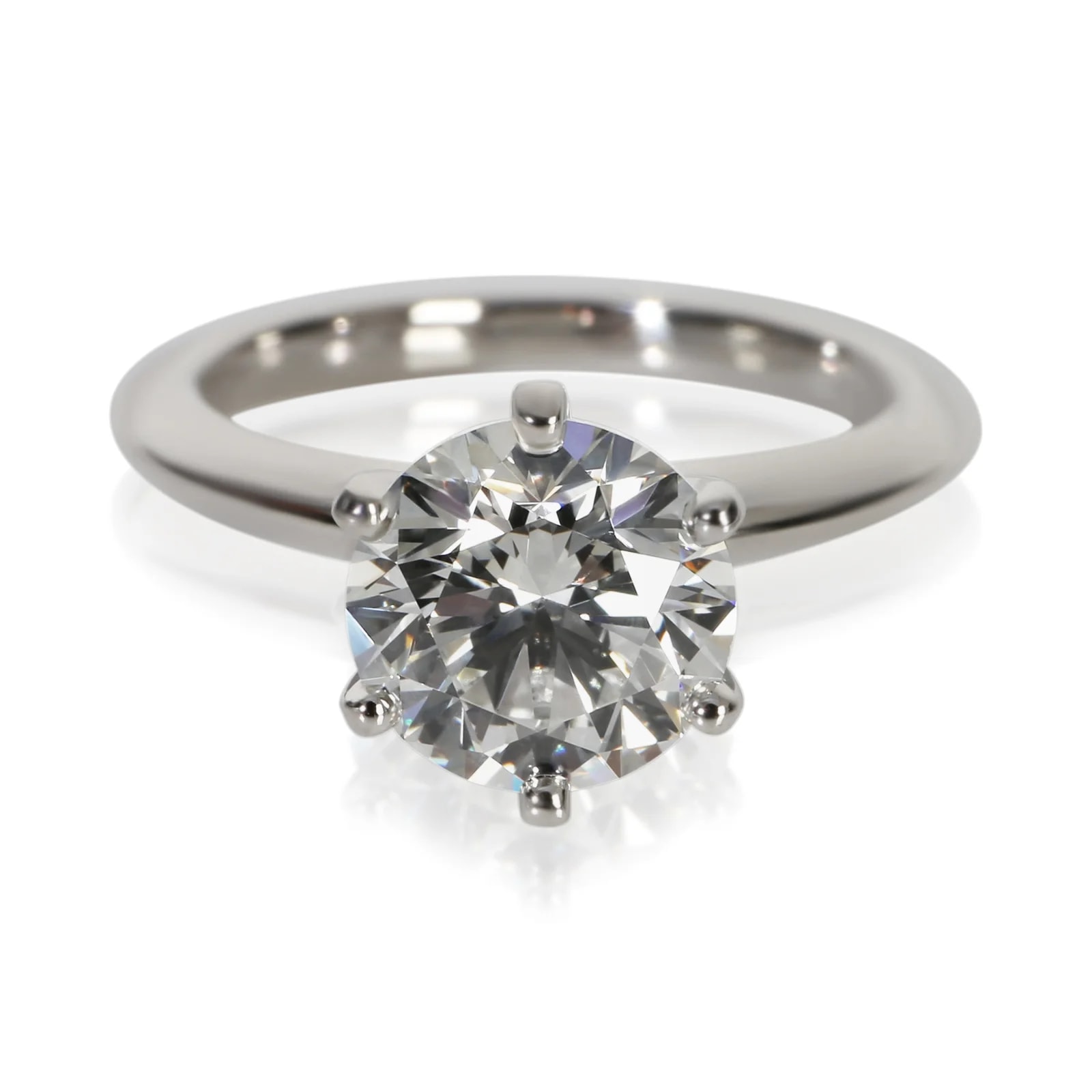 Tiffany & Co. — Tiffany & Co. 1.86 Ct Round Brilliant Engagement Ring 950 — Accessory — resale