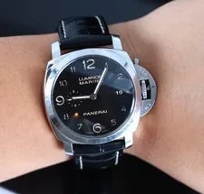Panerai — Panerai Luminor Marina 1950 Stainless Steel 44mm Cushion Black PAM359 — Watch — resale
