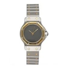 Cartier — Cartier Santos Octagon 0907 Two Tone — Watch — resale